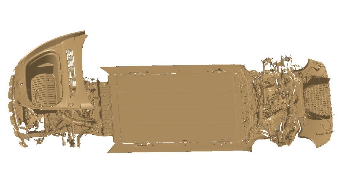 Tesla Model Y AWD 2022 Vehicle 3d scan model 3D model 3D model 3D model_7