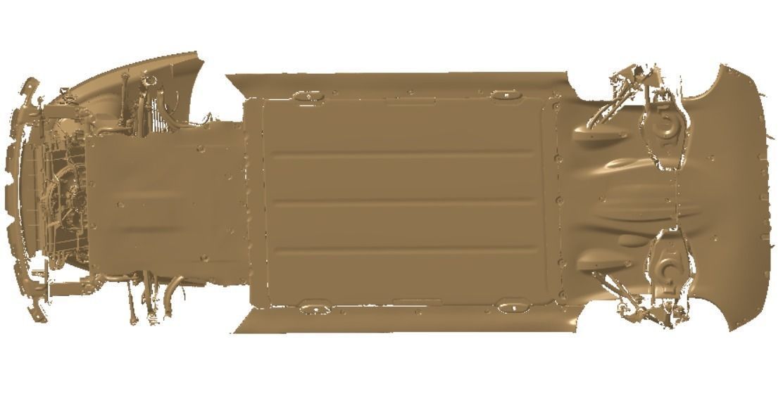 Tesla Model Y AWD 2022 Vehicle 3d scan model 3D model 3D model 3D model_4