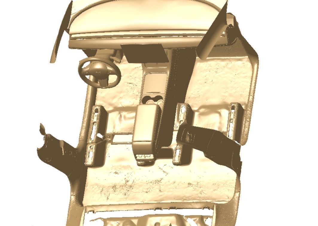 Tesla Model Y AWD 2022 Vehicle 3d scan model 3D model 3D model 3D model_21