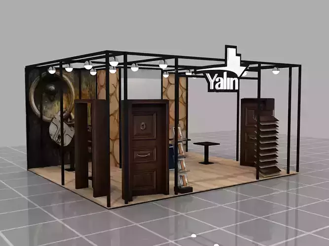 Door Firm Modular Stand 07 3D model