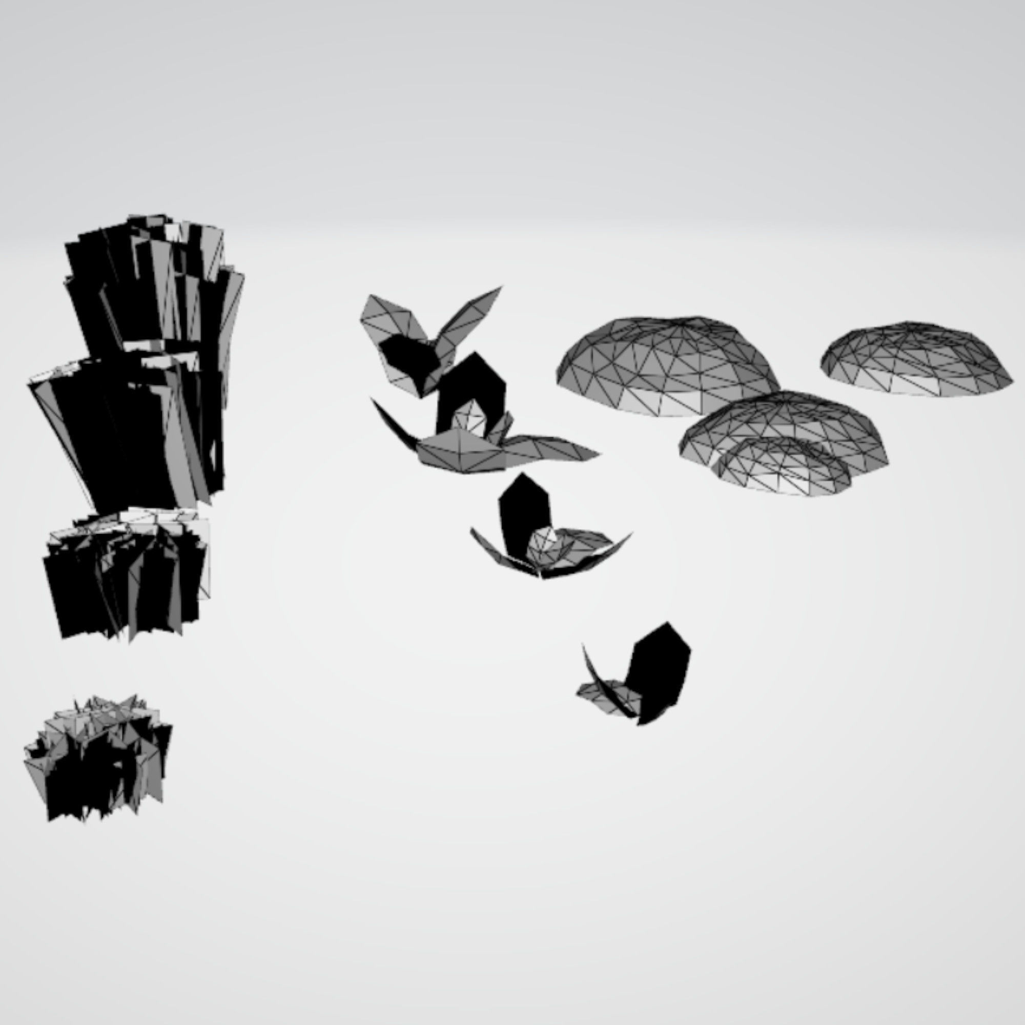 Moss Realistic Pack Low-poly 3D model_11