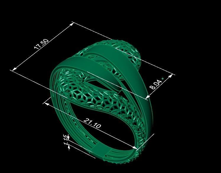 Fusion Ring 3D print model_1