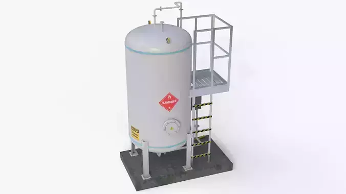 Chemical storage cylinder