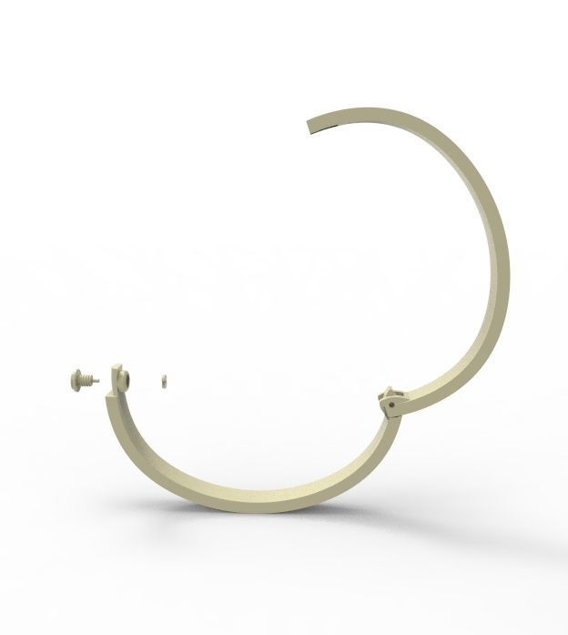 classic bracelete 3D print model_6