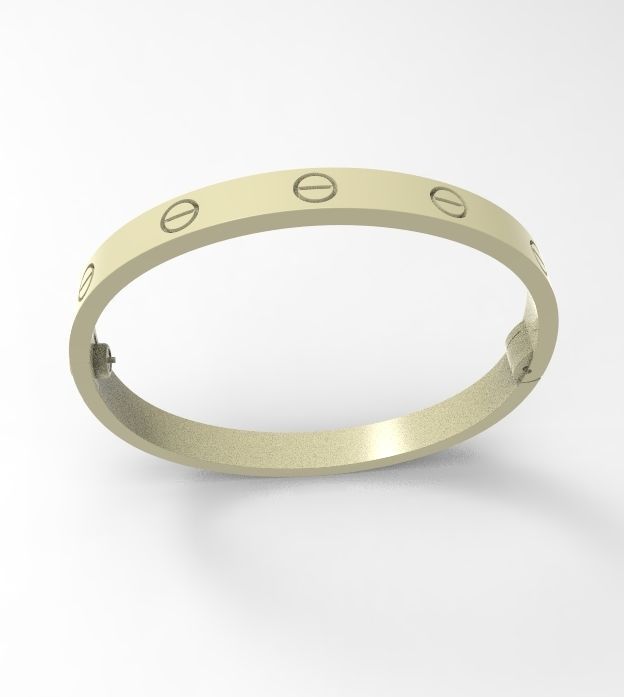 classic bracelete 3D print model_1
