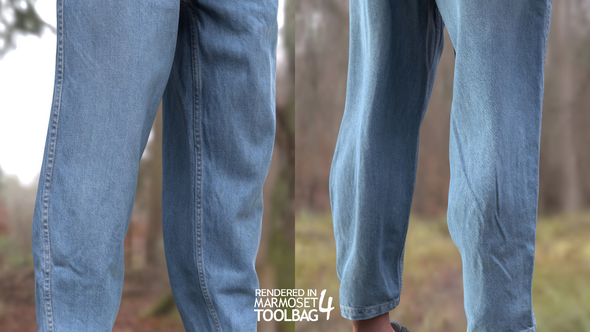 Man - Autumn Outfit 12 - Modular - Rigged Low-poly 3D model_11