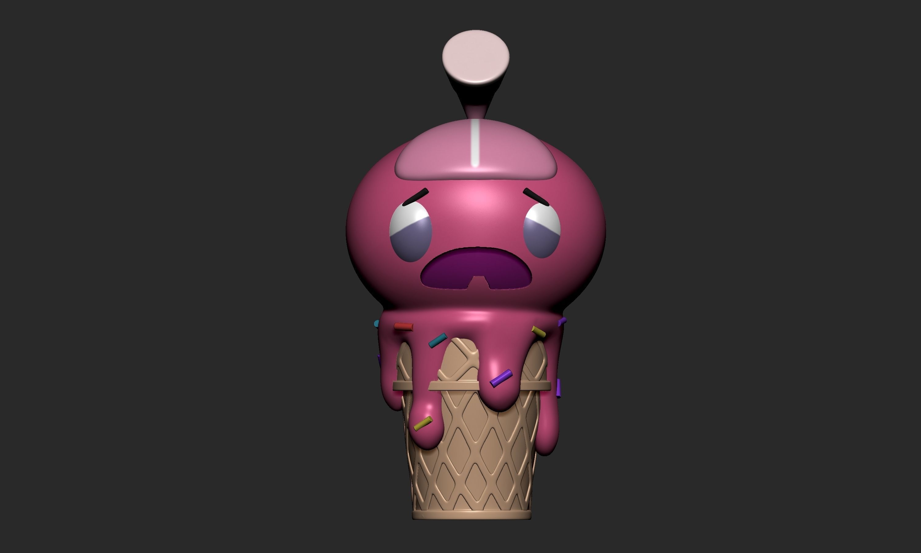 Pokemon - Ice Cream Tinkatink 3D print model_1