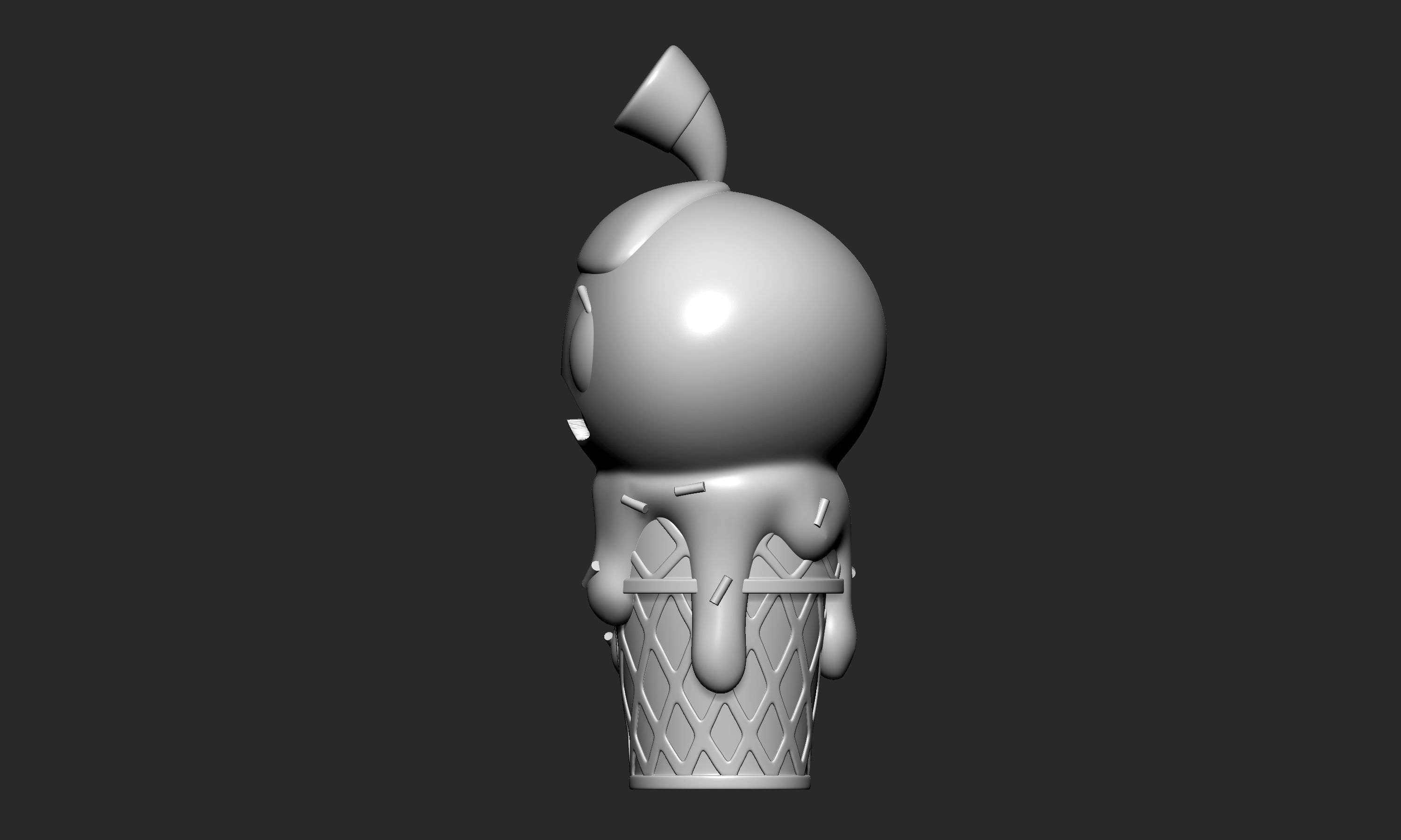 Pokemon - Ice Cream Tinkatink 3D print model_3