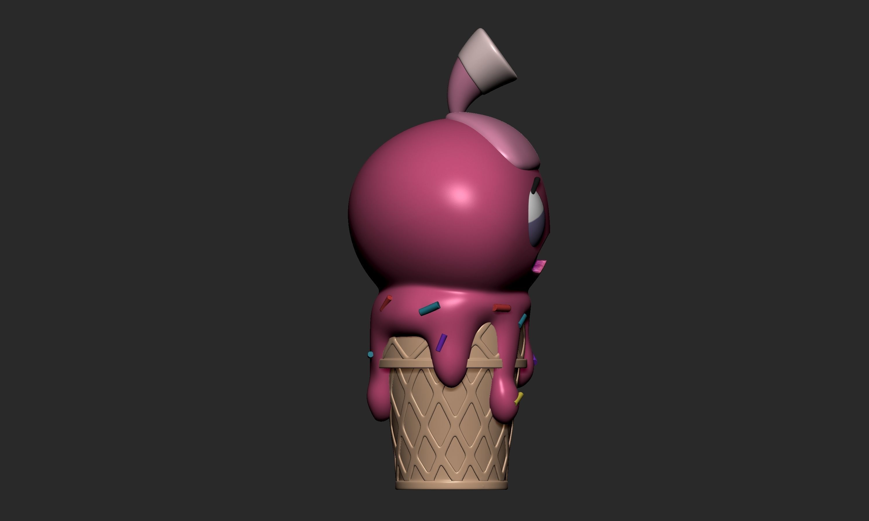 Pokemon - Ice Cream Tinkatink 3D print model_8