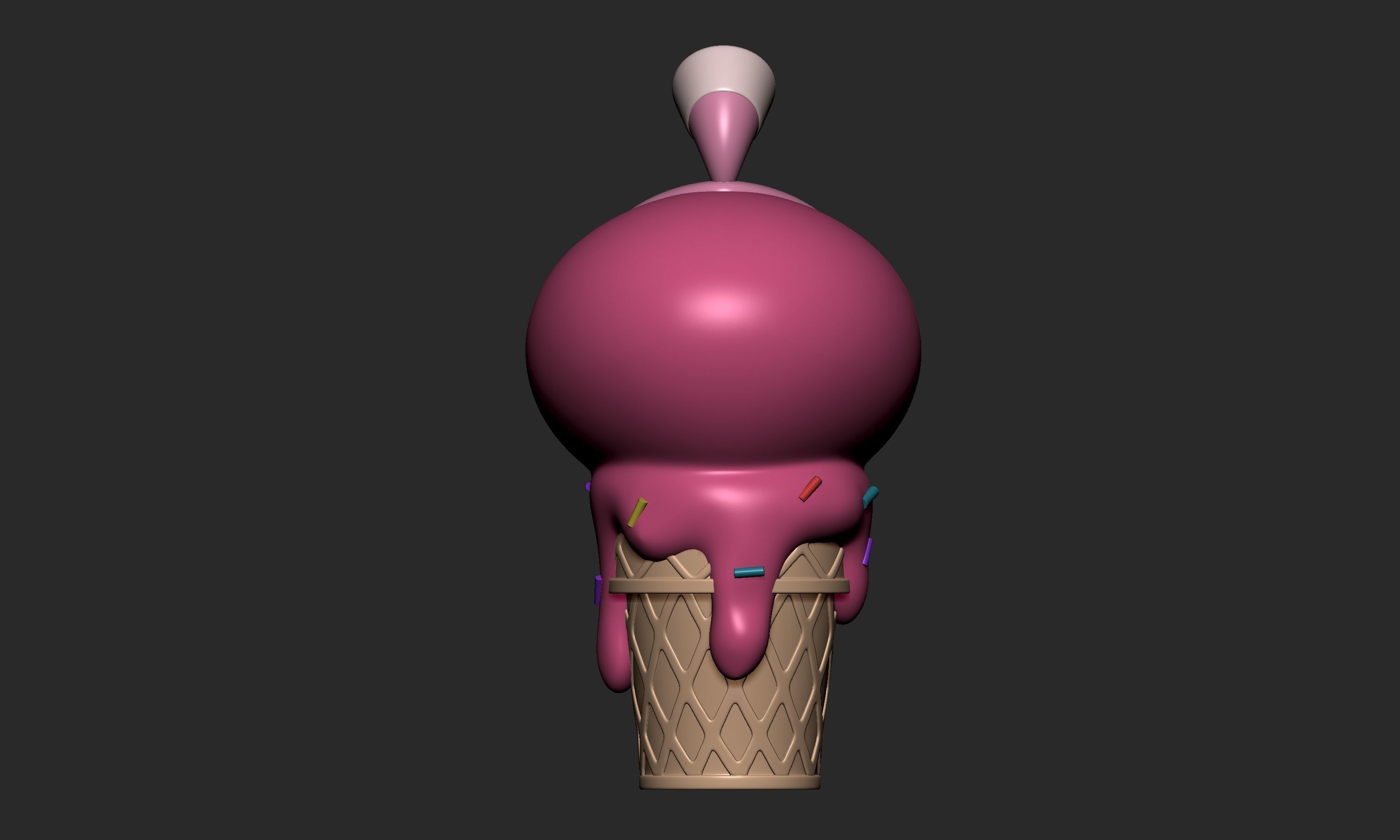 Pokemon - Ice Cream Tinkatink 3D print model_5