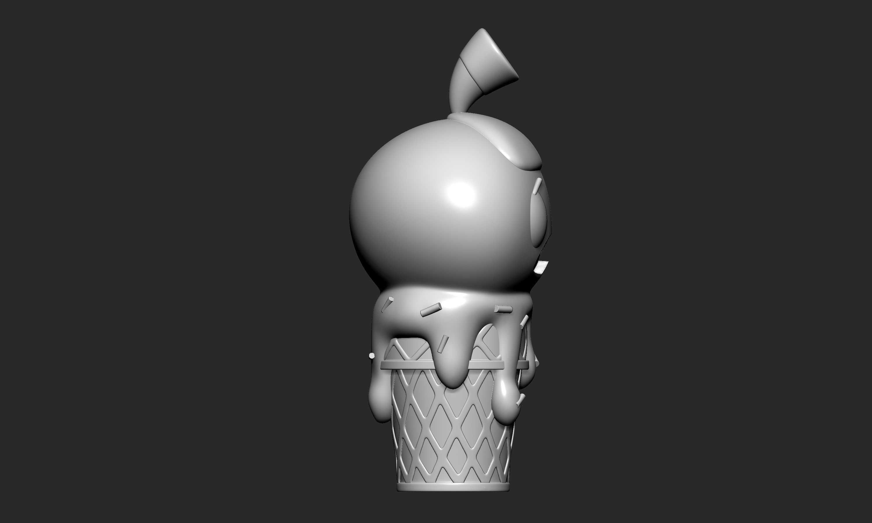 Pokemon - Ice Cream Tinkatink 3D print model_7