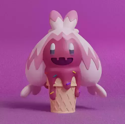 Pokemon - Ice Cream Tinkaton