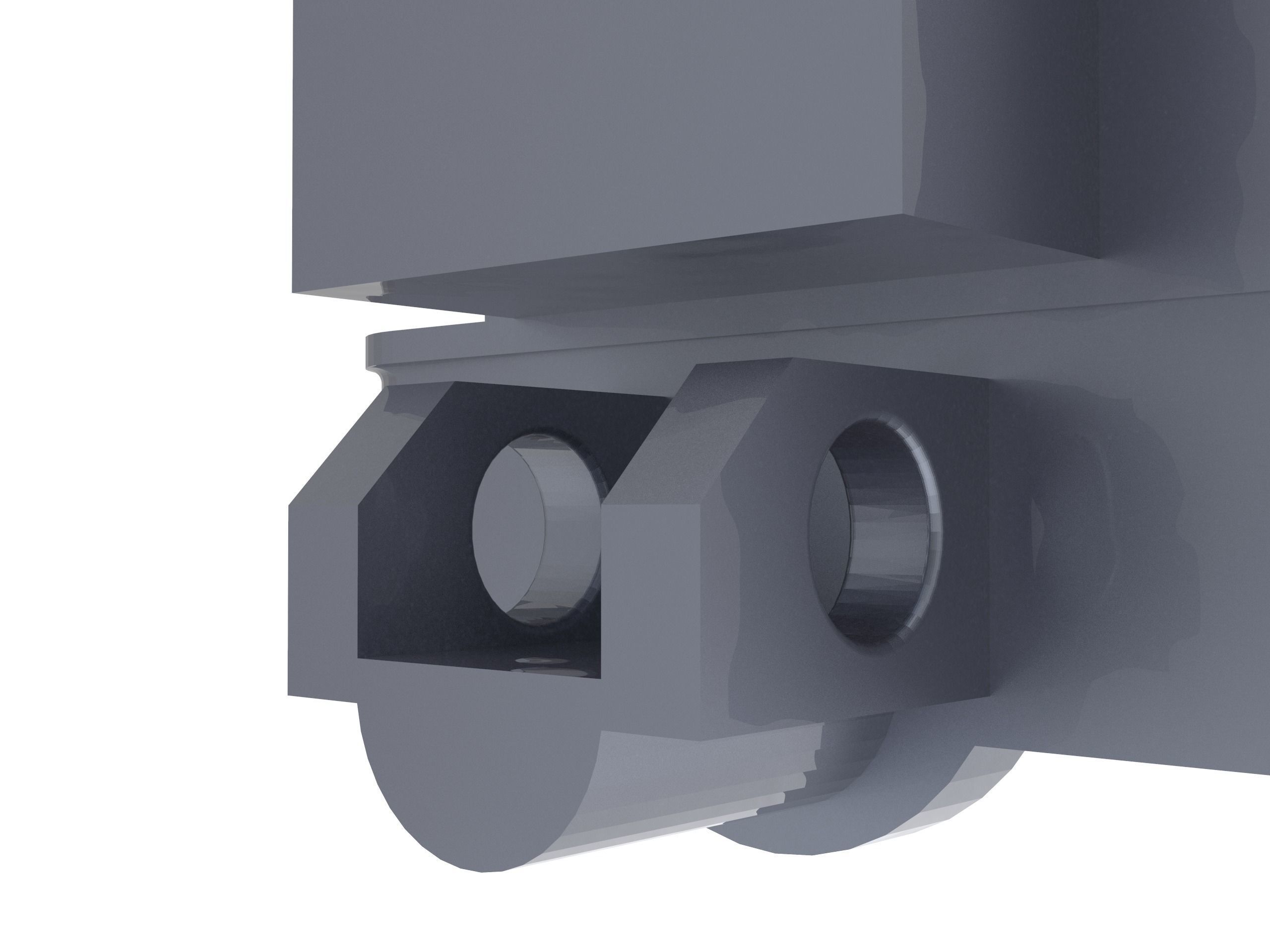 ARROW ARMS APC9K REAR BRACE STOCK PLATE ADAPTER Free 3D print model_6