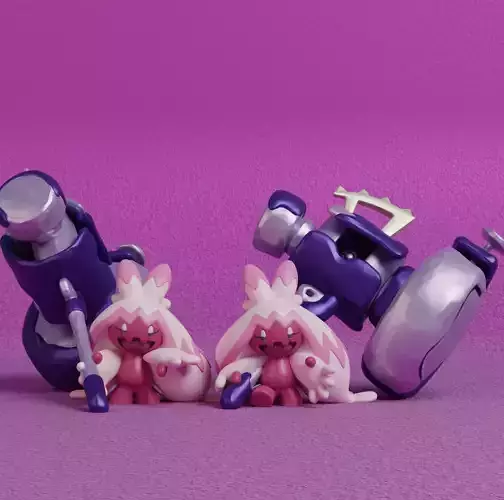 Pokemon - Tinkaton with 2 poses