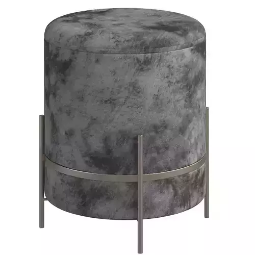 Tabouret en velours Haven