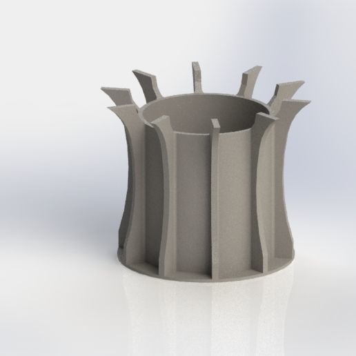 Gothic Pen Holder for 3D Printing 3D print model_1