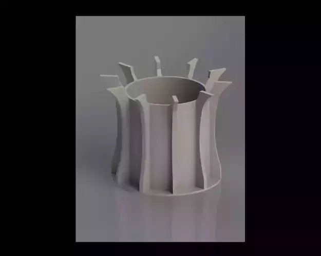 Gothic Pen Holder for 3D Printing