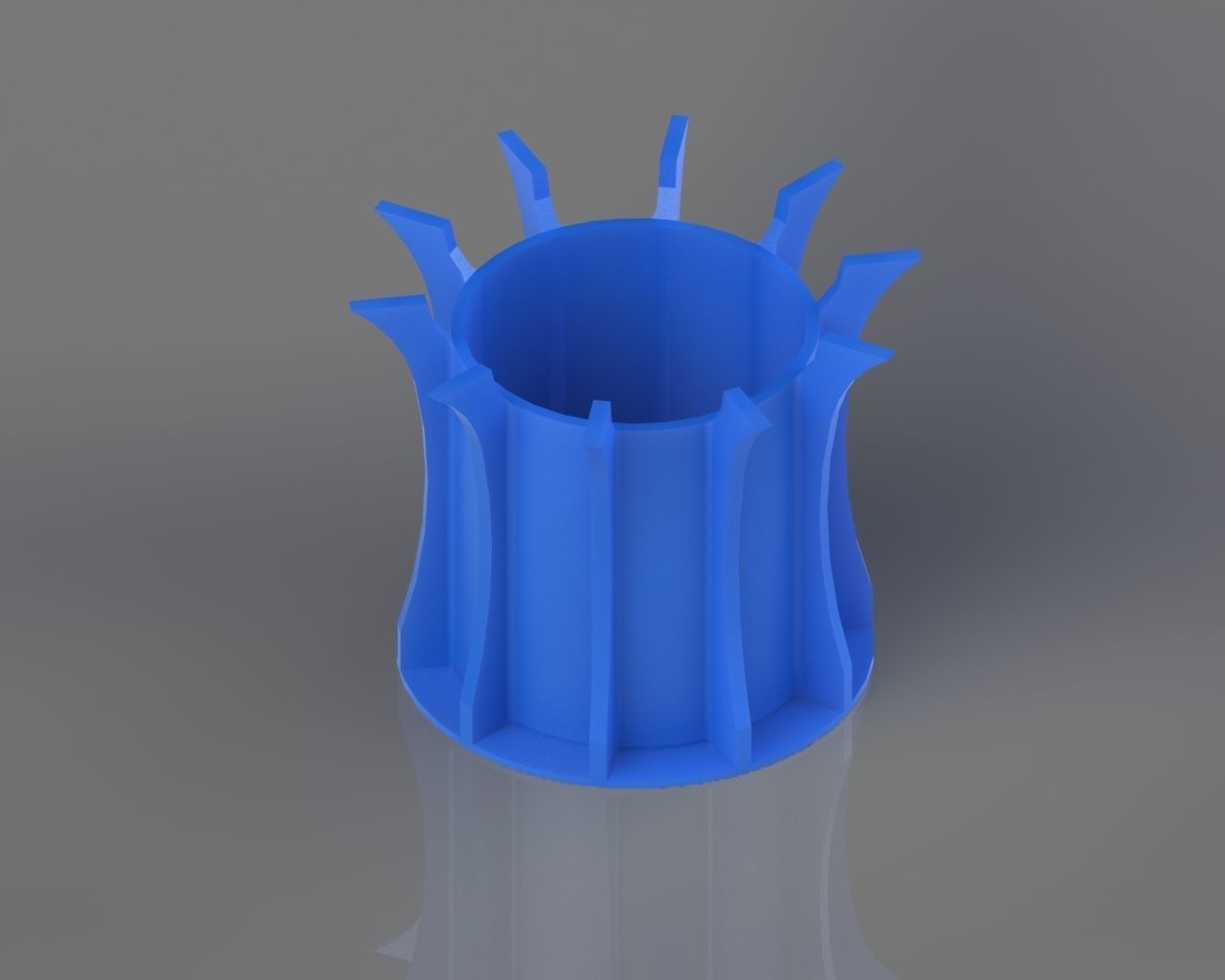 Gothic Pen Holder for 3D Printing 3D print model_3