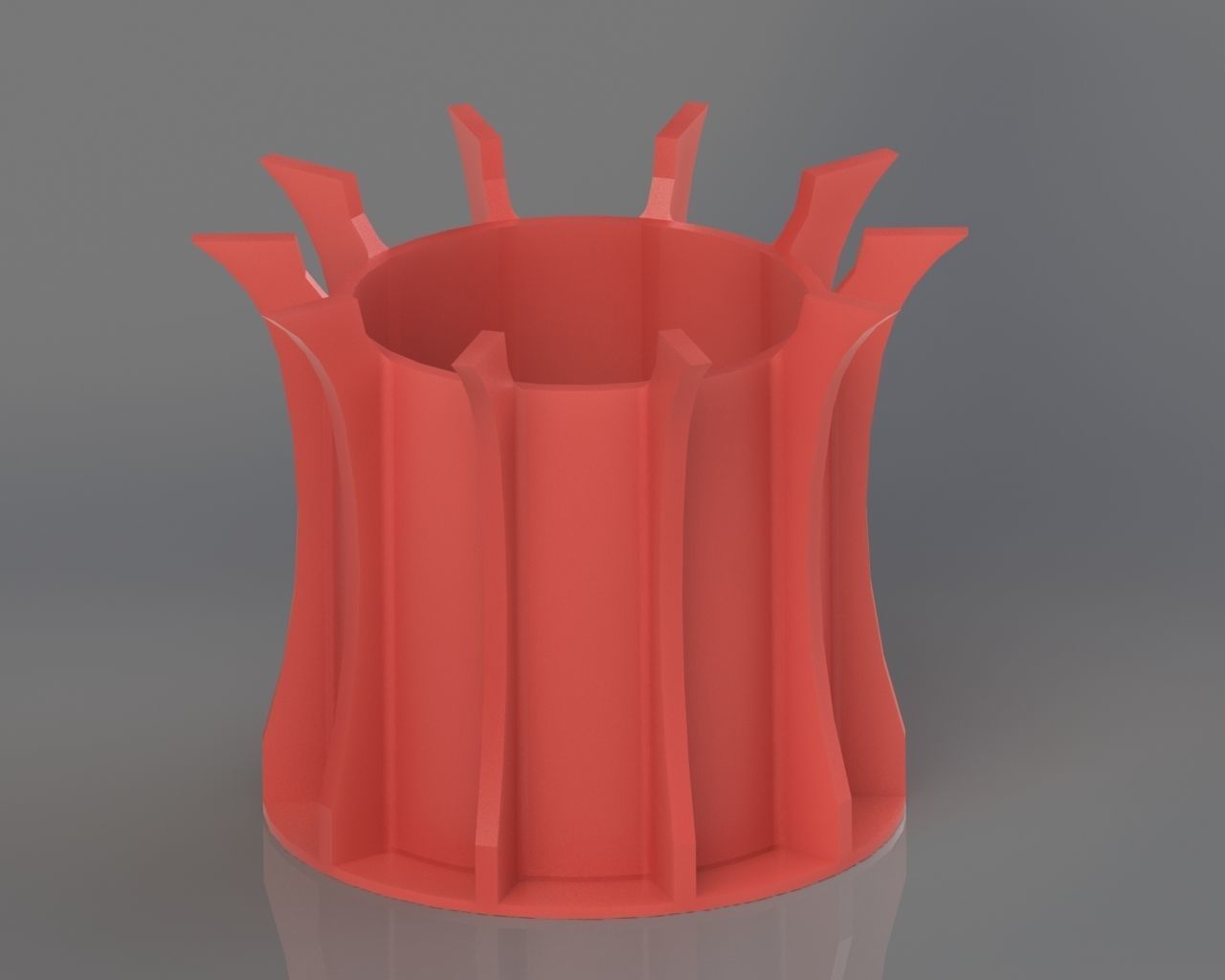 Gothic Pen Holder for 3D Printing 3D print model_2