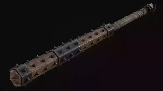 Warrior Mace Gameready Model