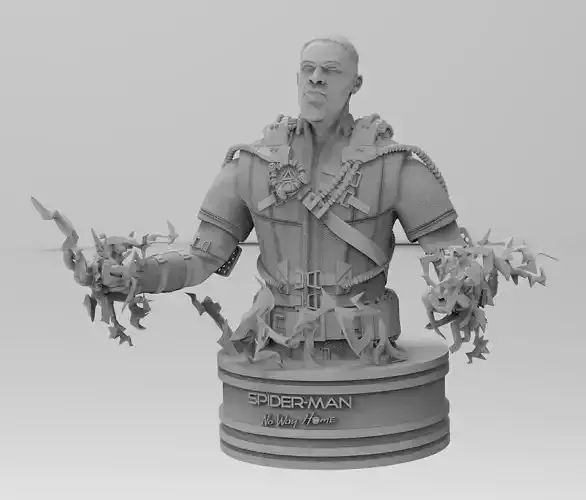 Electro bust 3d print