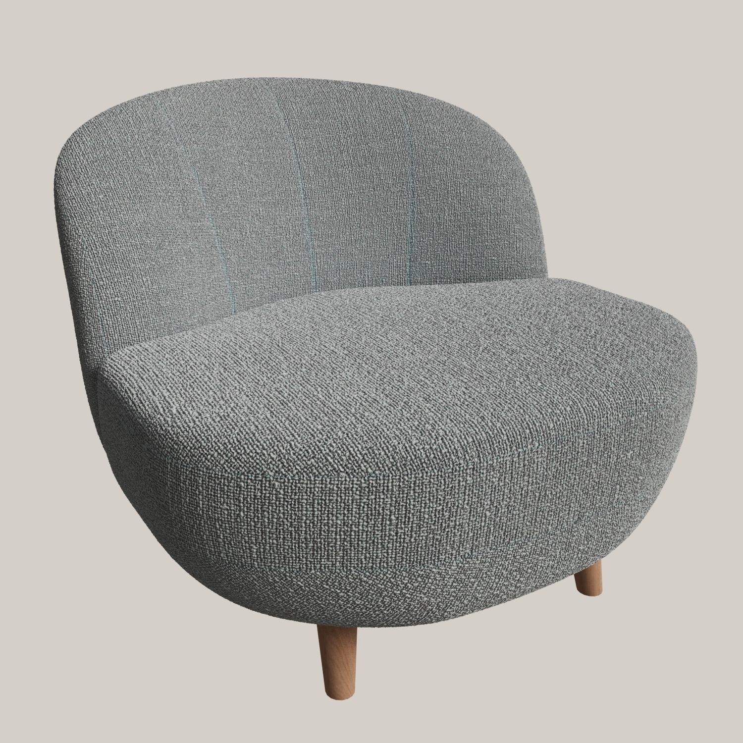 Armchair Idensy 3D model_1
