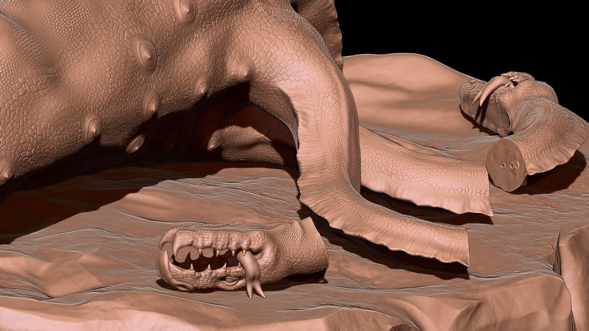 Dead Hydra 3D print model_5