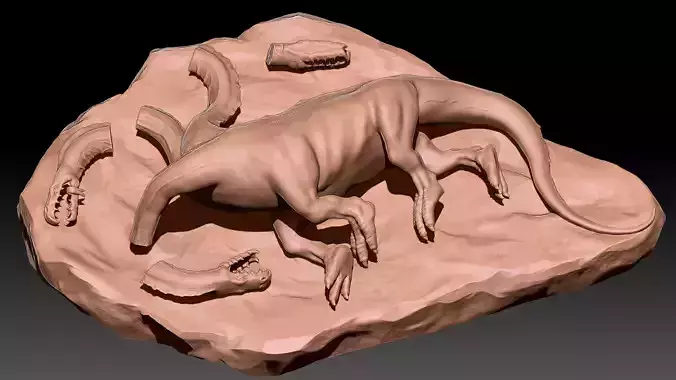 Dead Hydra 3D print model