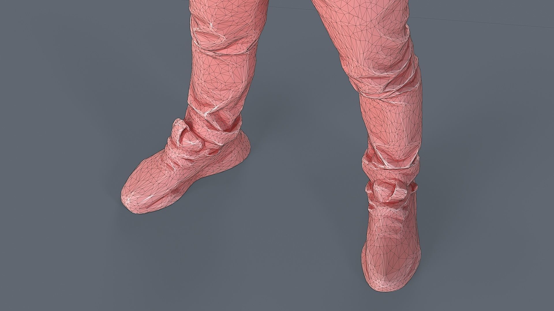 Urban contemplation Man in a beige outfit 3D model_15