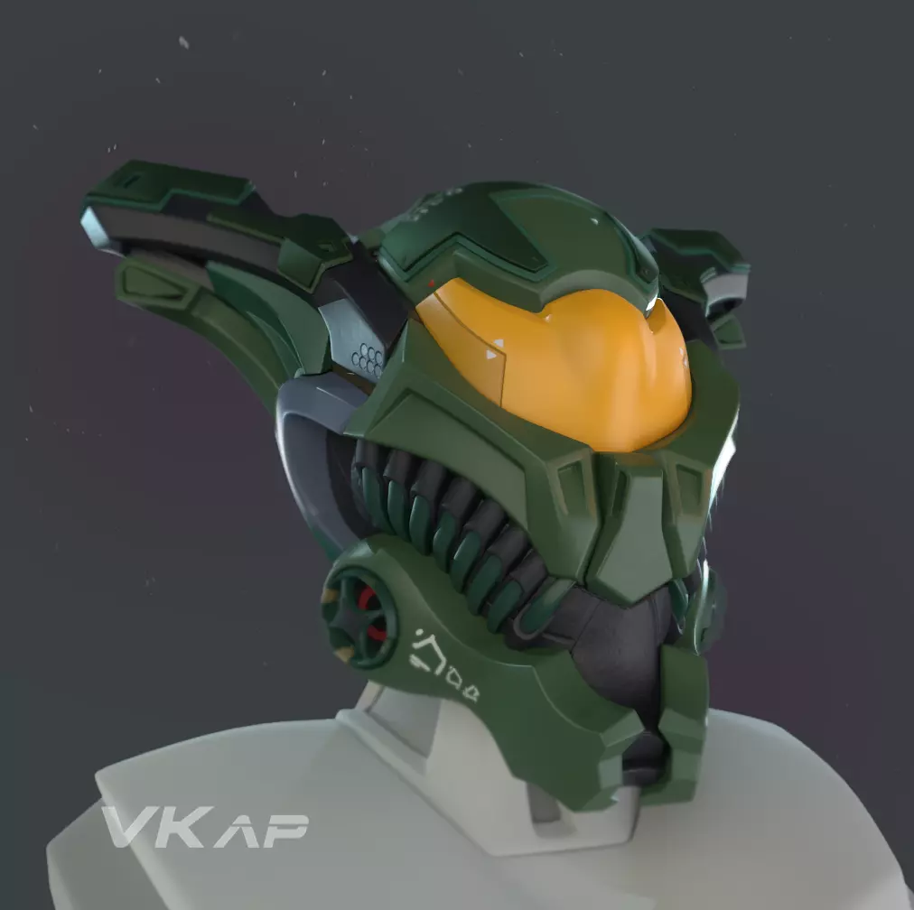 Elien Helmet 01 03 3D model_0