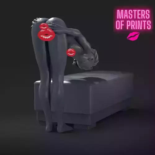 sexy pose - NSFW - EROTIC MINIATURE 75 MM SCALE