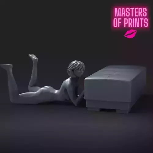 sexy pose - NSFW - EROTIC MINIATURE 75 MM SCALE