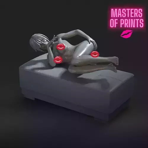 sexy pose - NSFW - EROTIC MINIATURE 75 MM SCALE