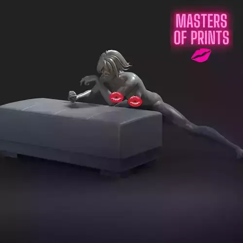 sexy pose - NSFW - EROTIC MINIATURE 75 MM SCALE
