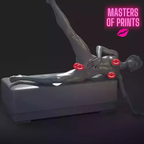 sexy pose - NSFW - EROTIC MINIATURE 75 MM SCALE