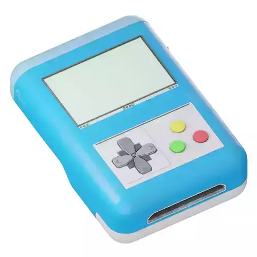Retro Handheld Games Console Generic Model 3D model Retro Handheld Games Console Generic Model 3D model