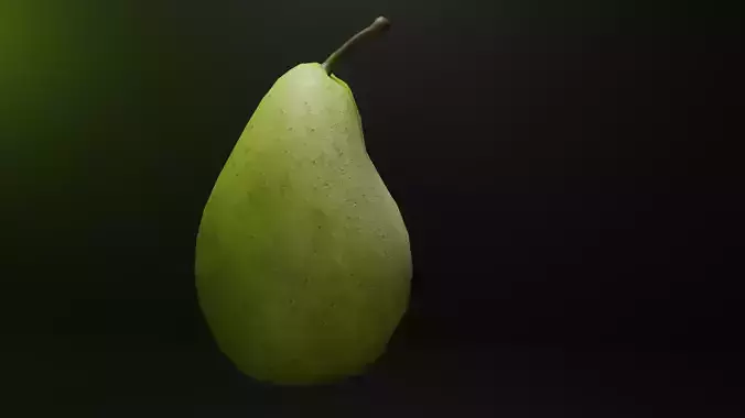 Pear lowpoly
