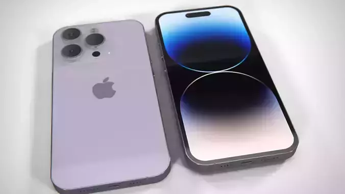 iPhone 14 Pro Max Purple PBR