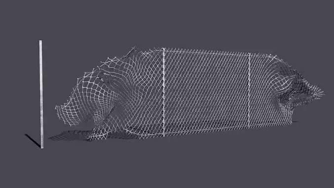 Simple Chainlink Fencing Panels