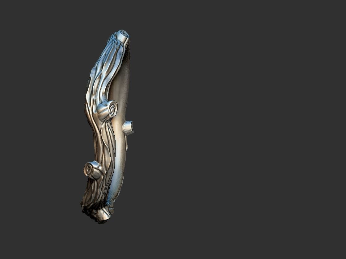 Rustic Branch Ring - Aliance 3D print model_11