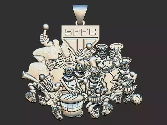 Independente - Sao Paulo Futebol Clube 3D print model