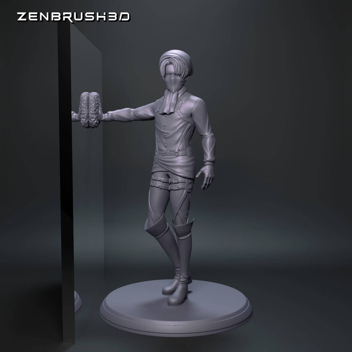 LEVI ACKERMAN - ATTACK ON TITAN -SHINGEKI NO KYOJIN - SNK 3D print model_4