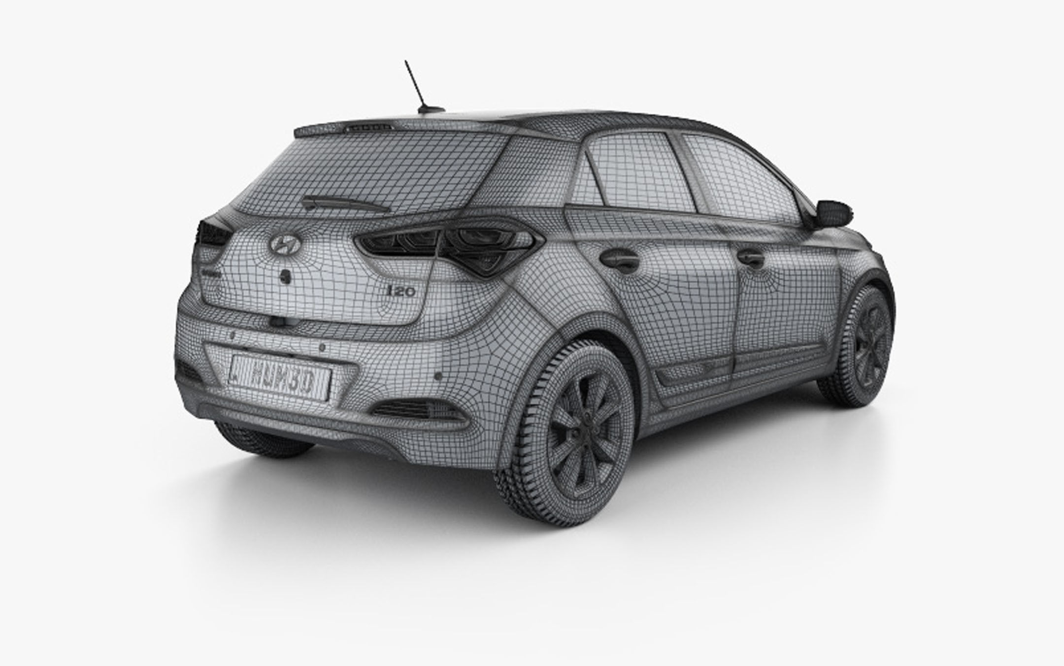 Hyundai i20 Asta 20183D model 3D model 3D model_5