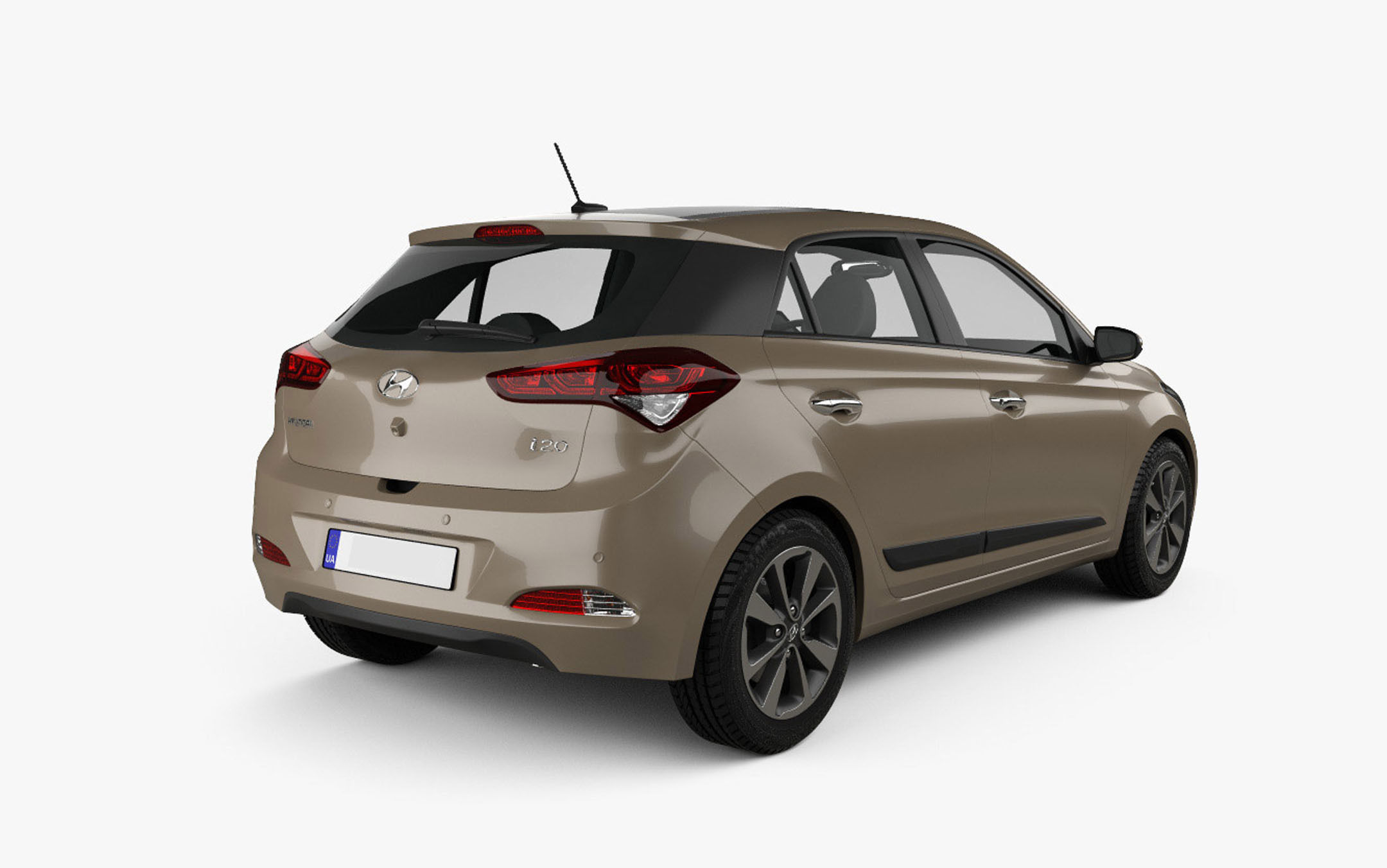 Hyundai i20 Asta 20183D model 3D model 3D model_1