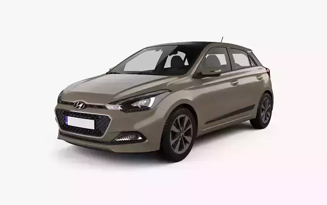 Hyundai i20 Asta 20183D model 3D model