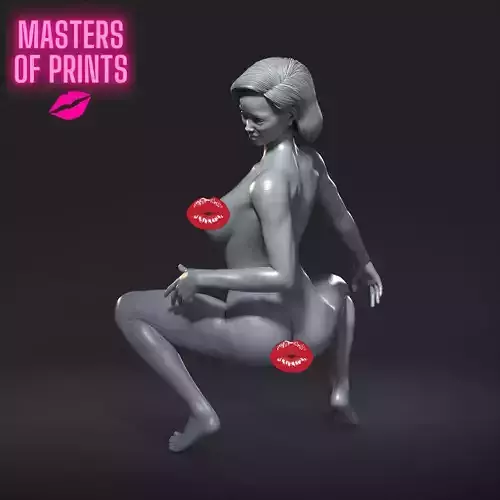  sexy pose - NSFW - EROTIC MINIATURE 75 MM SCALE