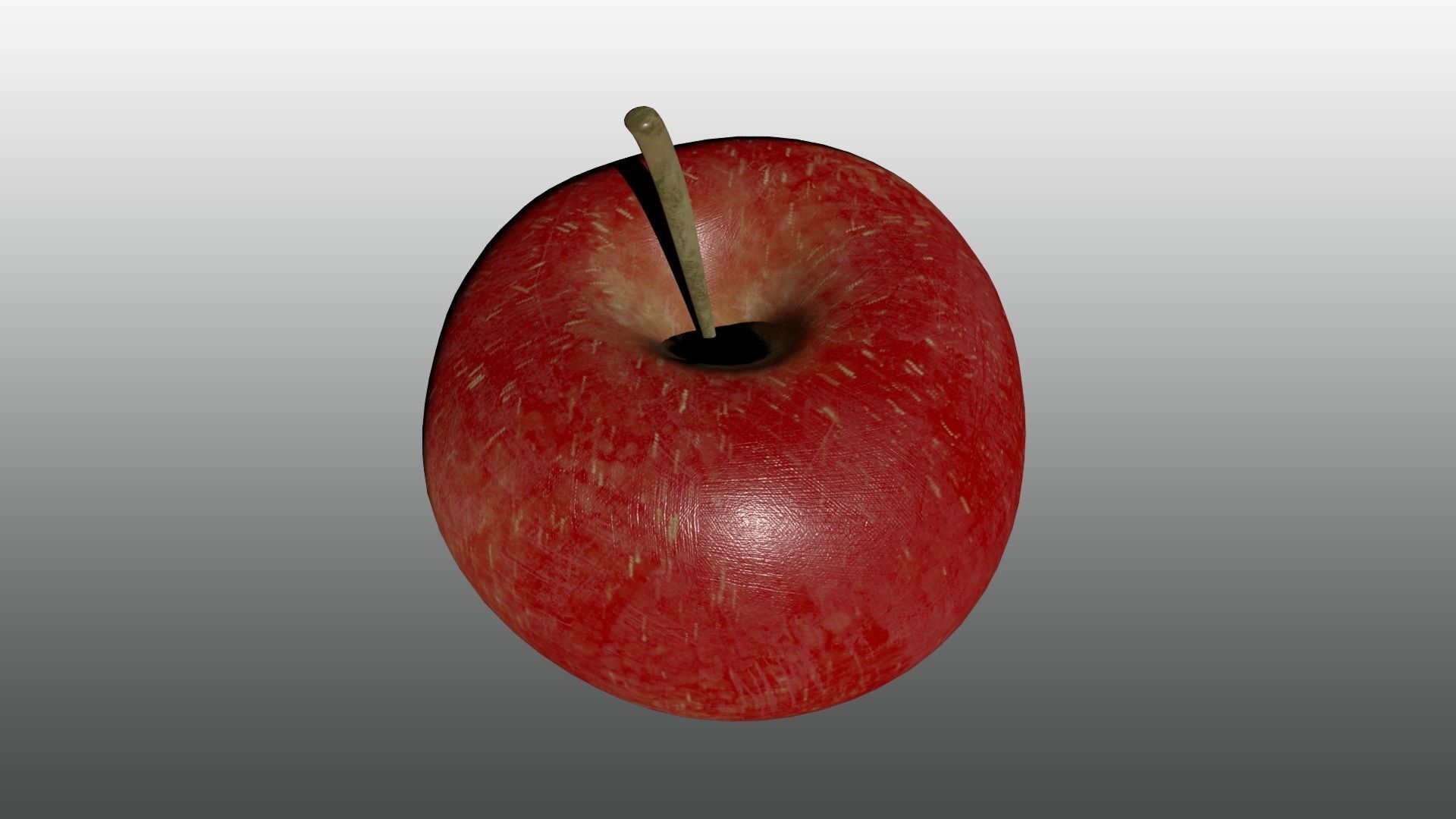 Apple 3D model_3