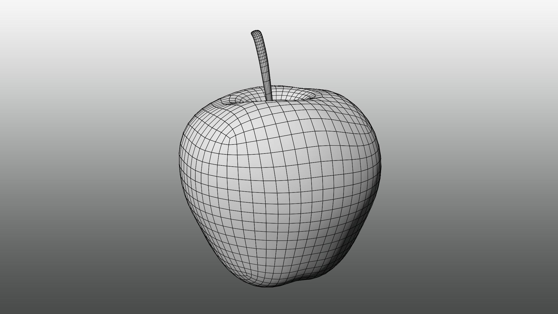 Apple 3D model_4