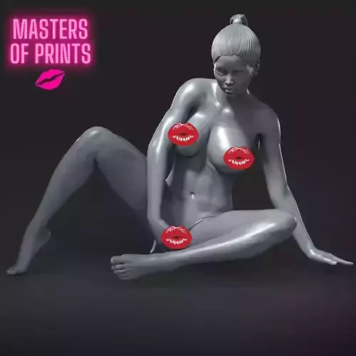 sexy pose - NSFW - EROTIC MINIATURE 75 MM SCALE