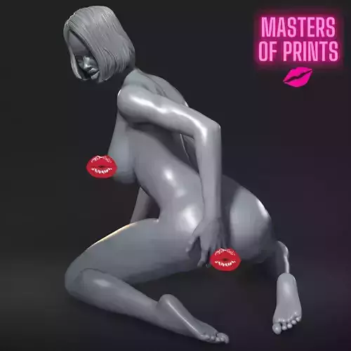 sexy pose - NSFW - EROTIC MINIATURE 75 MM SCALE